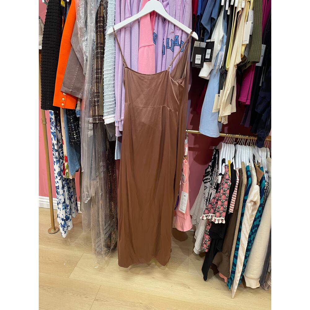 L'AGENCE Amilia Cami Wrap Dress, NWT, Size 10 - Picture 6 of 8